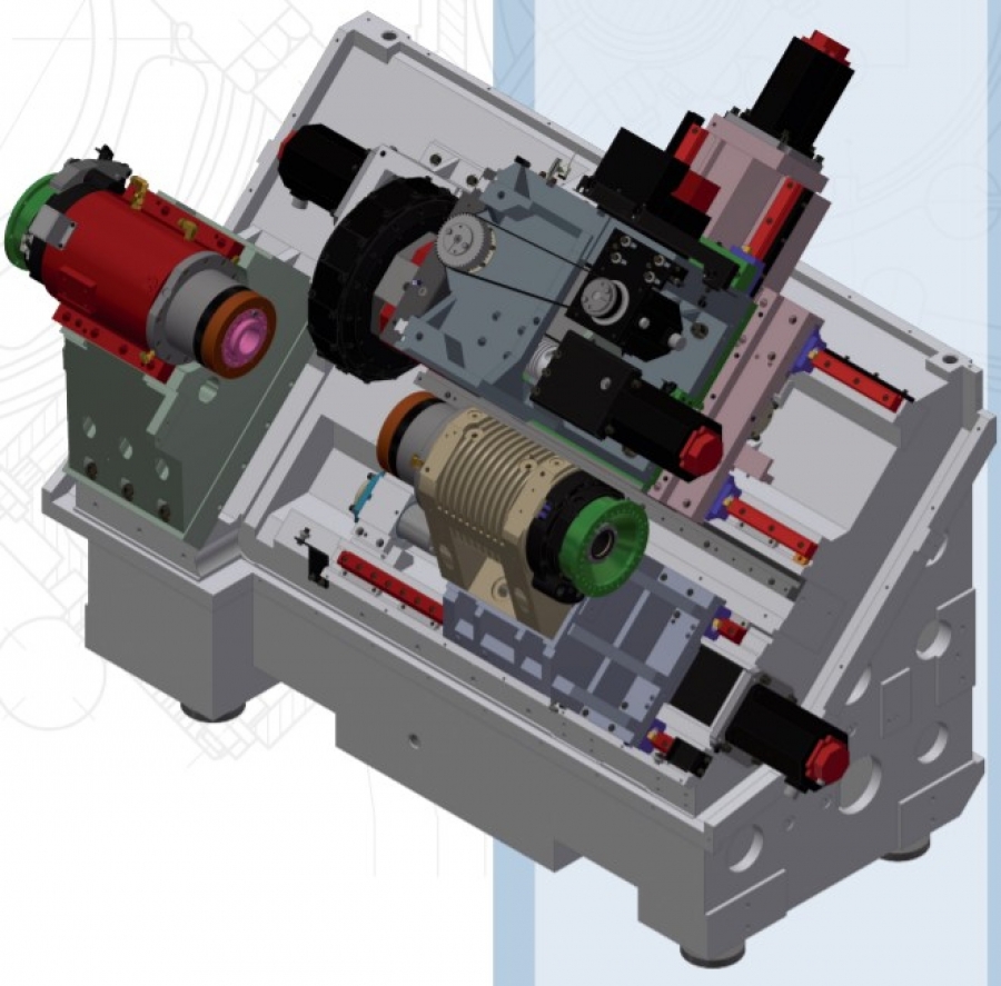 Máquina Super-Precision T51 de Hardinge para torneado duro