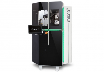 Centro de mecanizado compacto Micro5 de Chiron, para micromecanizado inteligente