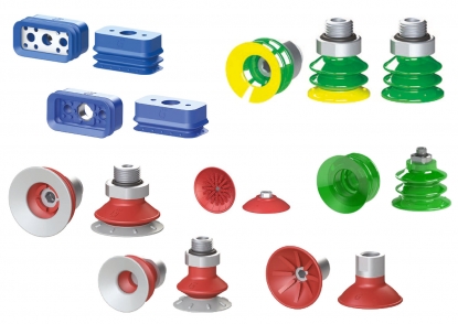 Amplia gama de ventosas premium en poliuretano moldeado