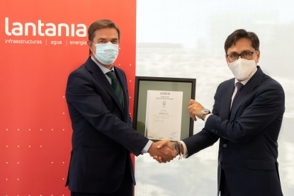 Lantania acredita su Sistema de Gestión de Energía con la norma ISO 50001:2018 de Aenor