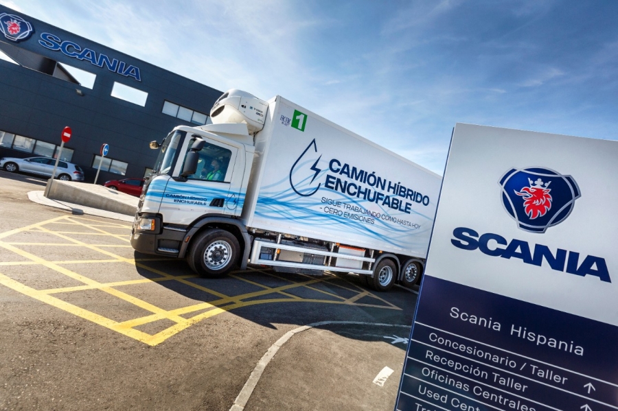 Scania presenta sus soluciones eléctricas con la participación de ENGIE 