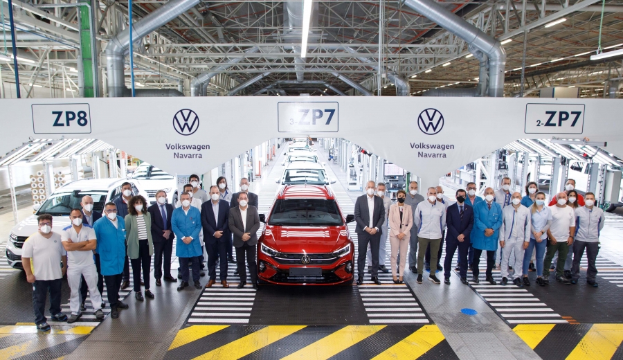 Comienza la producción en serie del nuevo Taigo en Volkswagen Navarra 