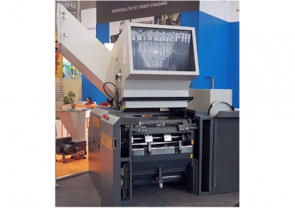 Getecha muestra en Fakuma tecnología de trituración que destaca por su eficacia, versatilidad y potencia