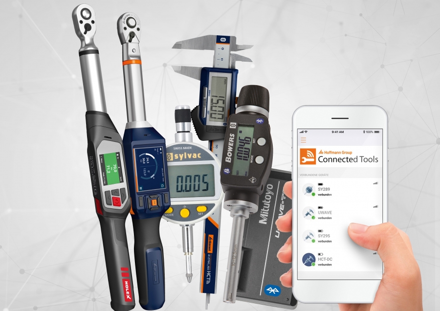 Hoffmann Group Connected Tools (HCT) amplia la familia con Mitutoyo, Bowers Group, Sylvac y Holex