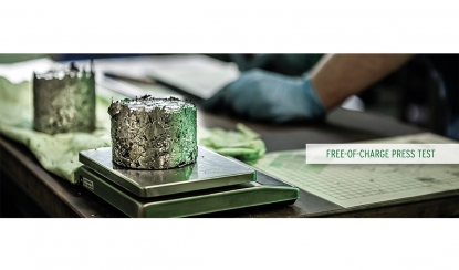 RUF ofrece un prensado de prueba gratuito y sin compromiso en su Centro Tecnológico