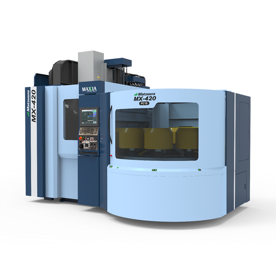 Centro de mecanizado vertical de 5 ejes preparado para la Industria 4.0