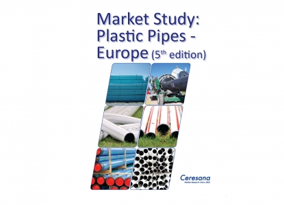 Ceresana analiza por quinta vez el mercado europeo de las tuberías de plástico