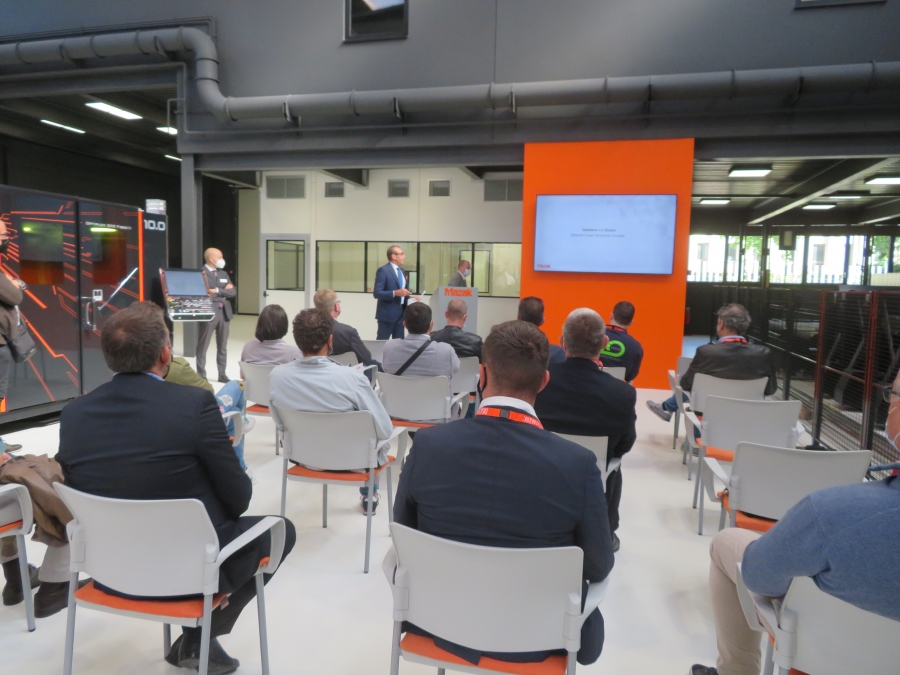 El láser cobra todo el protagonismo