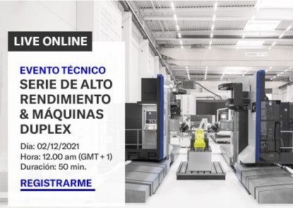 Soraluce presenta su “Serie Alto Rendimiento & Máquinas Duplex” en un evento “on-line”