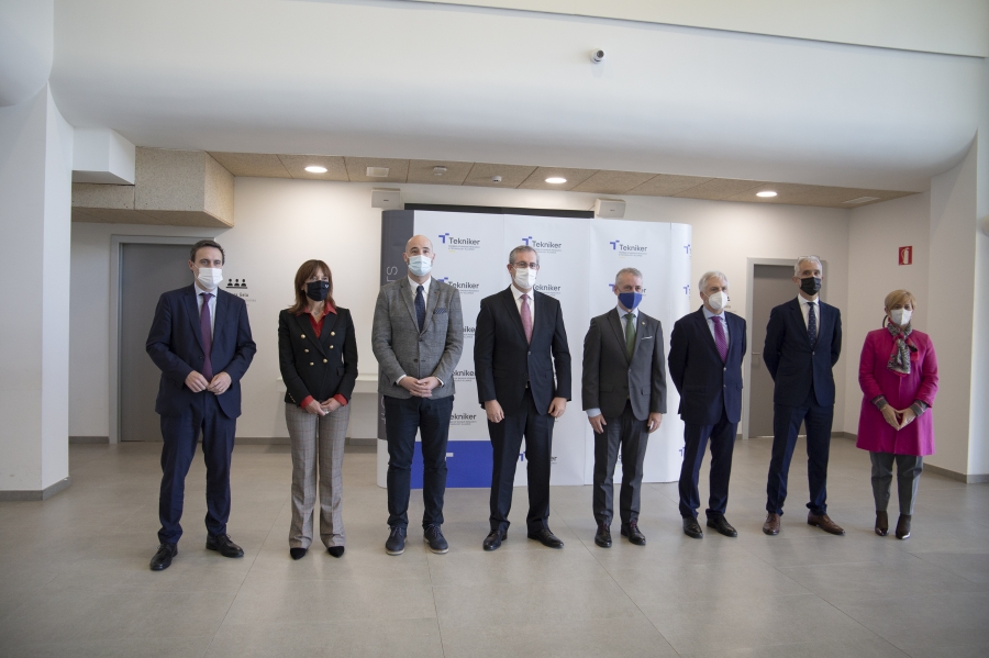 Tekniker recibe la visita del Lehendakari Iñigo Urkullu por su 40º aniversario