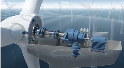 Los rodamientos de rodillos asimétricos de Schaeffler aumentan el rendimiento de los aerogeneradores