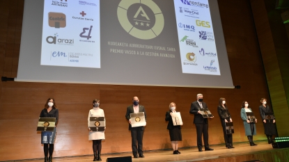 Los Premios Vascos a la Gestión Avanzada y a la Innovación reconocen a 29 organizaciones