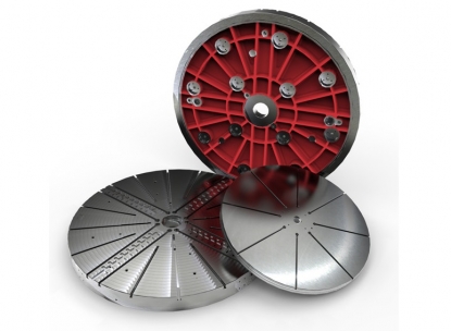 Platos lisos de grandes dimensiones