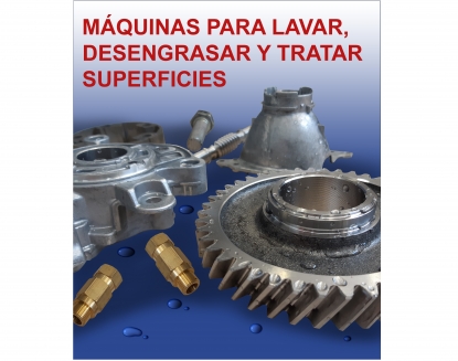 Máquinas para lavar, desengrasar y tratar superficies