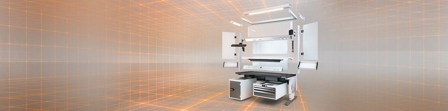 Hoffmann Group ofrece un servicio gratuito para configurar puestos de trabajo