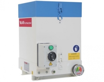 Equipo compacto de aspiración de nieblas oleosas, humos y micropolvos para máquinas-herramienta