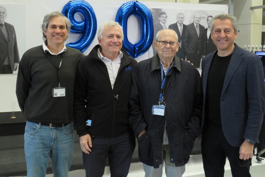 Federico Daunert celebra su 90 cumpleaños