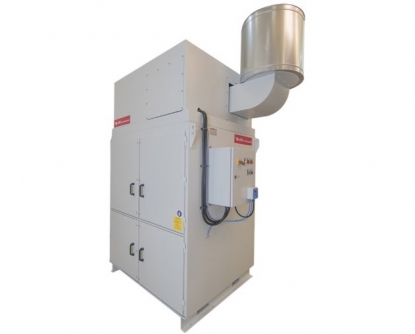 Equipo para la aspiración y depuración de humos, vapores de taladrina y micropolvos