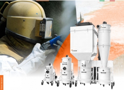 Aspiradoras industriales para el chorreado de arena