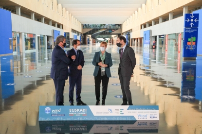 WindEurope 2022 se celebrará del 5 al 7 de abril en Bilbao Exhibition Centre
