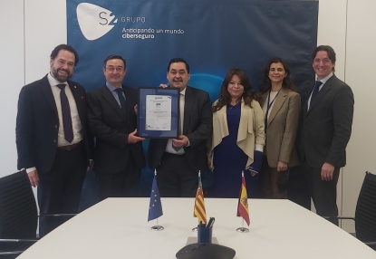 S2 Grupo recibe el certificado por su modelo de gestión de continuidad de negocio