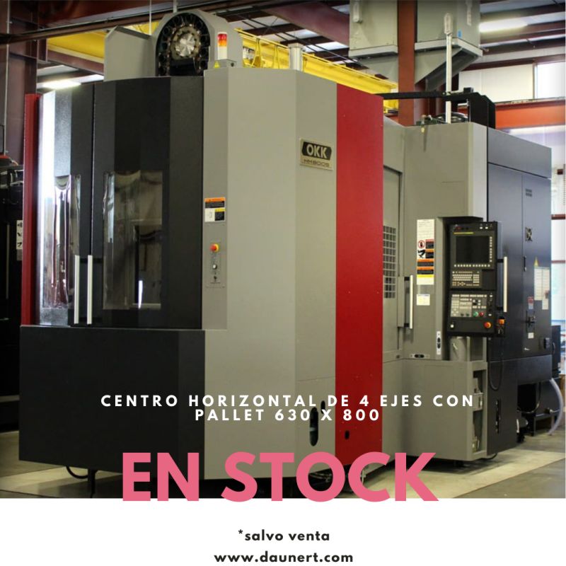 Daunert presenta una promoción especial para un centro de mecanizado OKK