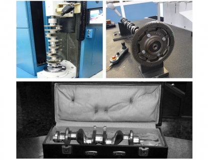 Cigüeñales Sanz cumple en octubre 75 años fabricando y mecanizando cigüeñales y árboles de levas