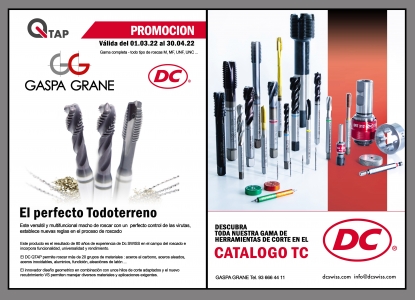 La promoción del programa de roscado QTap de Dc Swiss finaliza el 30 de abril