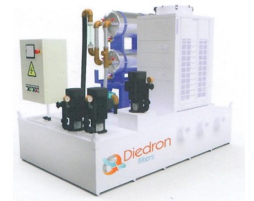 Solución para filtrar partículas en suspensión en tanques de máquinas con un caudal máximo de 500 l/min