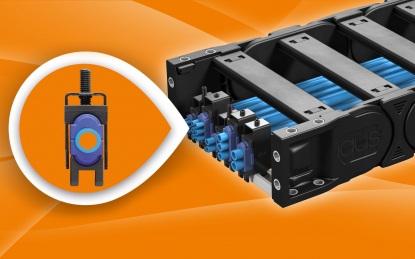 Abrazadera que sujeta de forma segura los tubos neumáticos sin comprimirlos