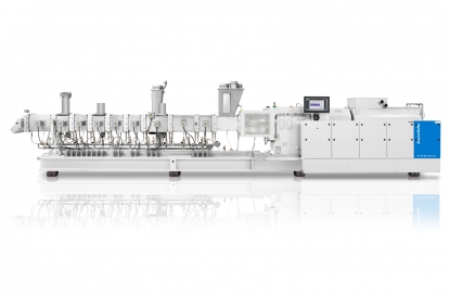 Gama de extrusoras de doble husillo con bajo consumo energético