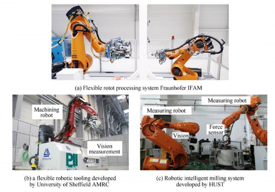 Alta precisión y eficiencia mediante el fresado con robots