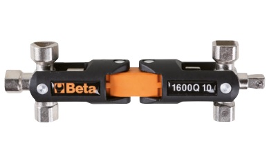 Llave articulada de cruz doble para cuadros de maniobra