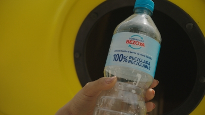 Aenor certifica todos los envases de Bezoya con el sello “100% Plástico Reciclado”