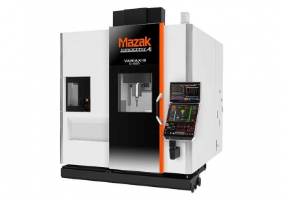 Centro de mecanizado de 5 ejes Variaxis C-600 de Mazak con muchas opciones de automatización
