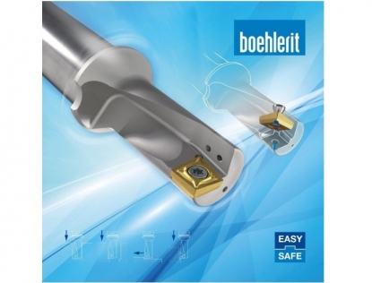 Boehlerit Quattrotec: aplicaciones inteligentes de torneado y taladrado con sistema EasySafe ampliado
