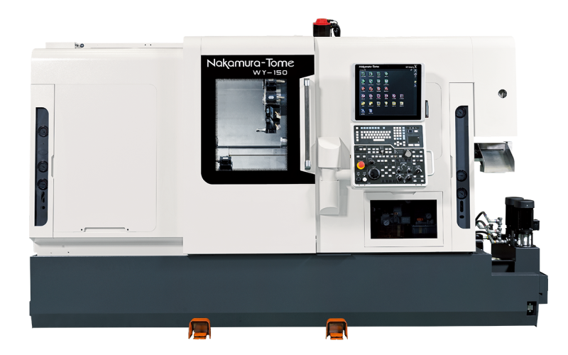 Torno Nakamura-Tome WY-150 de doble husillo y con dos torretas