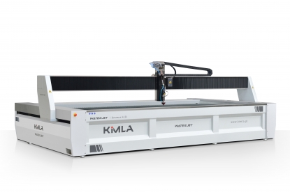 Máquina de corte por chorro de agua de KIMLA