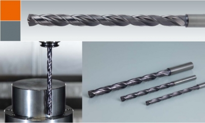 Brocas helicoidales de metal duro Steel-Drill 12xD de Emuge