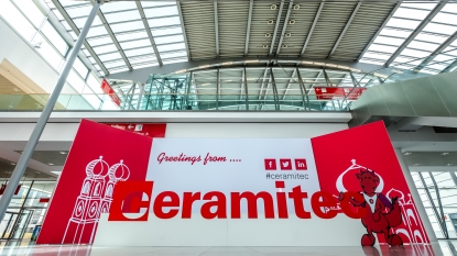 ceramitec ocupará tres pabellones y contará por primera vez con dos foros completos