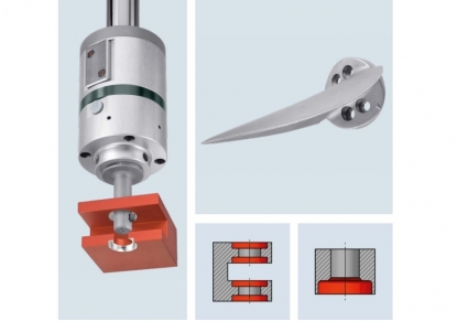 Herramienta automática de lamado y avellanado