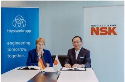 NSK y thyssenkrupp valoran el desarrollo de una “joint venture” en automoción