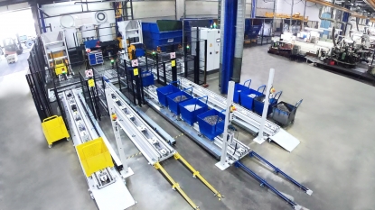 Knoll presenta en automatica sus sistemas de transporte estacionarios y móviles