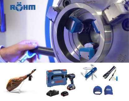 Röhm lanza un reto en BIEMH con su nuevo sistema de garra inteligente iJAW