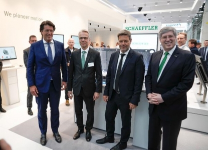Schaeffler mostró soluciones para la transformación energética en Hannover Messe