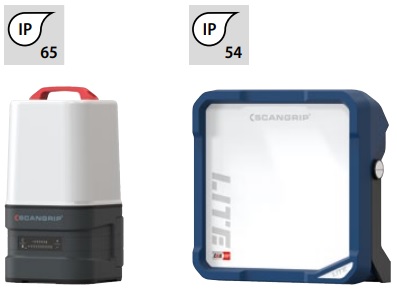 Panel de luz LED con batería