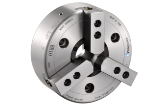 Plato automático de elevada precisión de 315 mm de diámetro con orificio pasante ancho