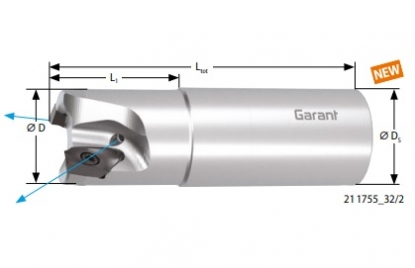 Fresas angulares de aluminio