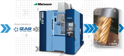 IZAR Cutting Tools adquiere un centro de mecanizado Matsuura VX660 gracias a Maquinser