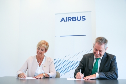 El Gobierno Vasco y Airbus firman un memorando para fortalecer la estructura productiva